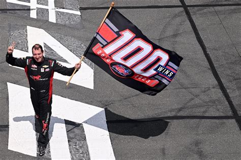 Kyle Busch Motorsports Scores 100th Win The Checkered Flag