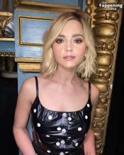 Jenna Coleman Sexy Flaunts Her Hot Legs At The Charles Finch And Chanel Pre Baftas Dinner In