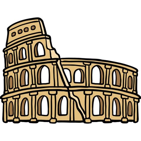 Colosseum Free Monuments Icons