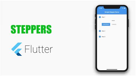 Google S Flutter Tutorial Stepper Coderzheaven YouTube