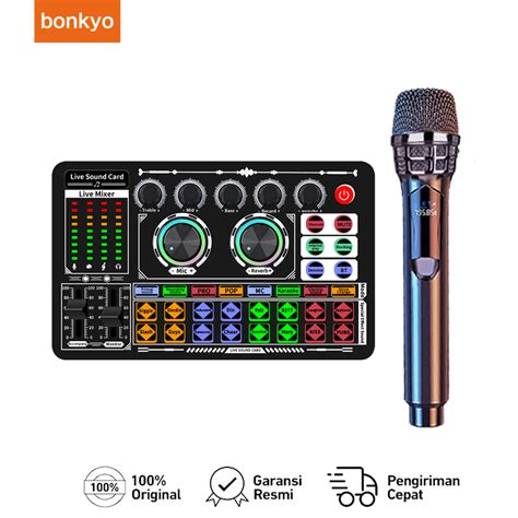 Jual Bonkyo F Siaran Langsung Sound Card Khusus Set Lengkap