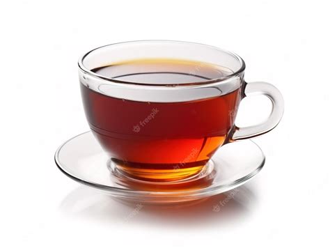 Premium Photo Cup Of Tea Isolated On White Background