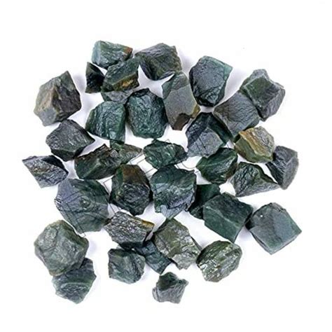 Buy Rebuy Natural Green Jade Crystal Healing Rough Stone Online At Best