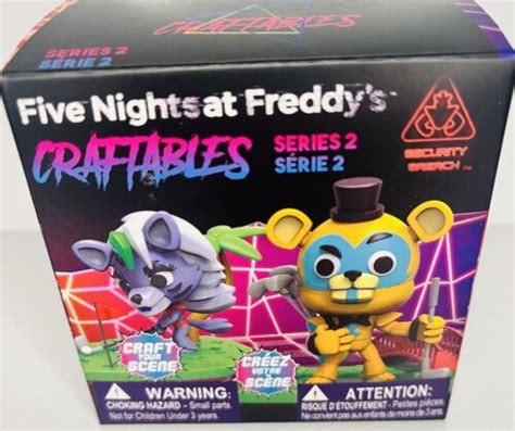 Five Nights At Freddys Fnaf Security Breach Craftables Series 2 New