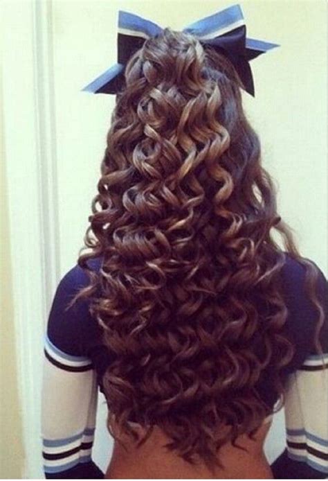 Cute Hairstyles For Cheerleaders