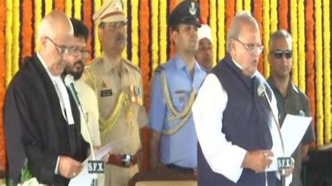 Satya Pal Malik Sworn In As Goa Governor Latest News India