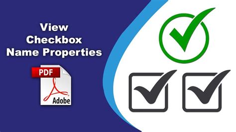 How To Add A Tick Mark Symbol Check Box In Pdf Prepare Form Using Adobe