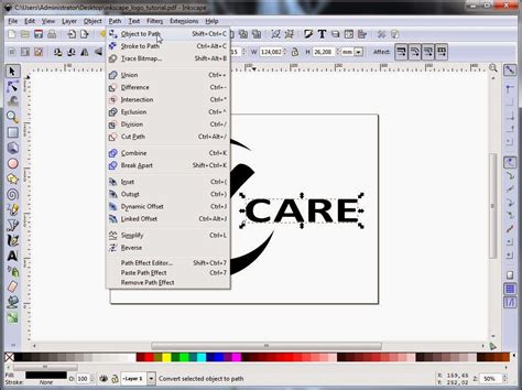 Inkscape Tutorial Logo Design