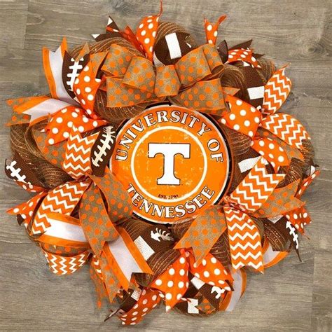 University Of Tennessee Wreath Vols Wreath Ut Wreath Tennessee Vols