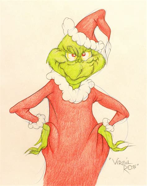 How To Draw The Grinch