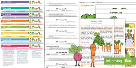 EYFS Carrot Club Lesson Plan Enhancement Ideas And Resources Pack