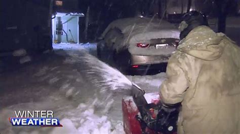 Flakes Flying In Gardner As Storm Moves Through Boston News Weather