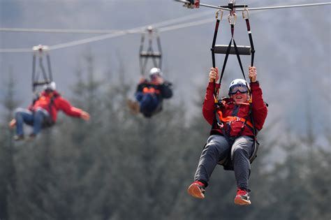 WORLD'S FASTEST SEATED ZIP LINE OPENS IN WALES AS OUTDOOR TOURISM AND ...