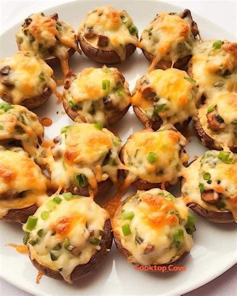 Cheesy Stuffed Mushrooms Best Recipes