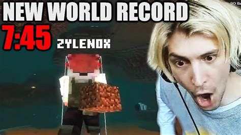 The New Minecraft Speedrun World Record Is Insane 7 45 Youtube