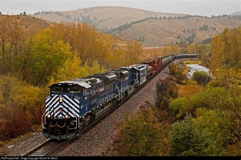 Railpicturesnet Photo Mrl 4401 Montana Rail Link Emd Sd70ace At