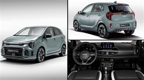 Fourth Generation Kia Picanto City Car Debuts With Wacky Design For Gt Line Trim Autoevolution