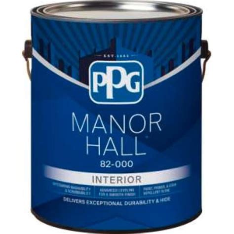 Porter Paints PPG 82 3310 01 Manor Hall Interior Acrylic Eggshell