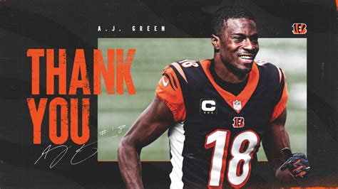 Thank You A.J. Green | Cincinnati Bengals