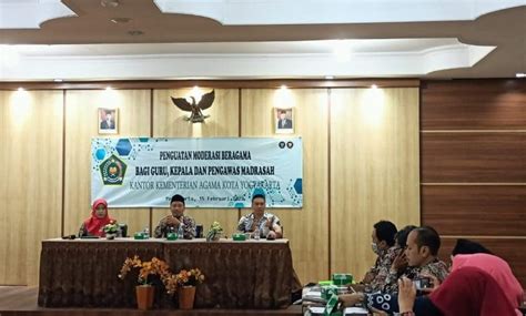 Penguatan Moderasi Beragama Bagi Guru Kemenag Yogyakarta Hadirkan