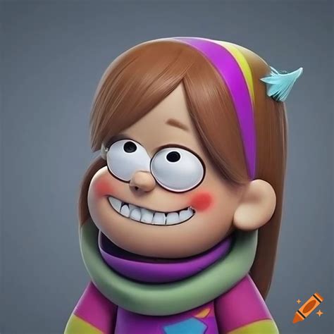 Portrait Of Mabel Pines With High Resolution Details On Craiyon