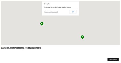 React Google Maps Api Codesandbox