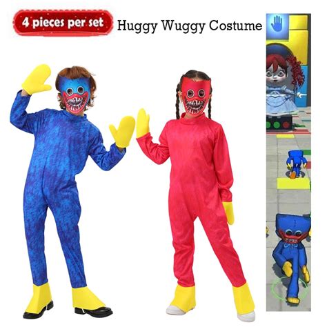 New Huggy Wuggy Costume Poppy Playtime Cosplay Game Character Plush