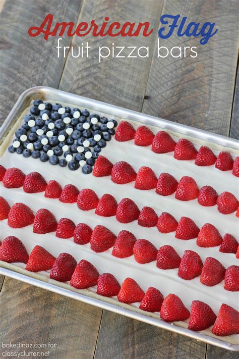 American Flag Fruit Pizza