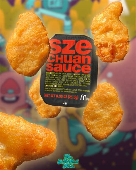 Szechuan Sauce is back at McDonalds - The Junk Food Aisle