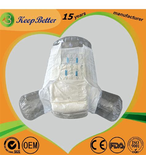 Incontinence Products Oem Disposable Adult Diapers For Hospital