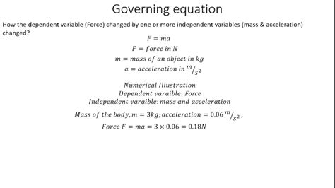 What Is Governing Equation In Fea Youtube