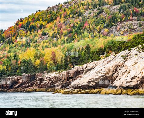 sand beach acadia np maine Stock Photo - Alamy