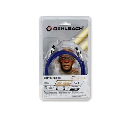 Köp Oehlbach XXL Series 80 Opto, optisk ljudkabel Toslink 0.5 meter på ...