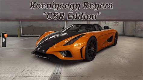 Csr Racing Upgrade And Tune Koenigsegg Regera Csr Edition Youtube