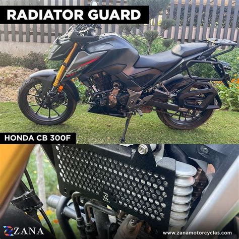 Buy Black Radiator Guard For Honda CB 300F Online