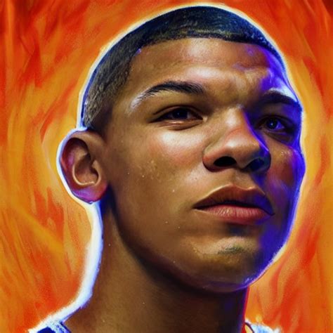 KREA AI Portrait Of Kylian Mbappe In Fantasy Armor Detail