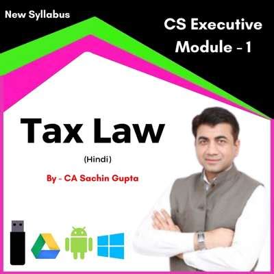 Cs Executive Module Tax Laws Cd Classes