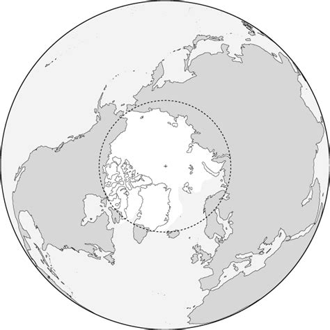 Map Of Arctic - ToursMaps.com