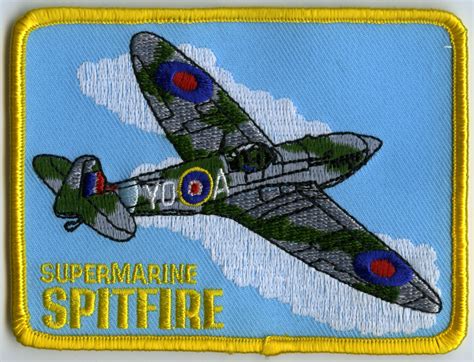 Supermarine Spitfire Patch Supermarine Spitfire Ems Police Patches