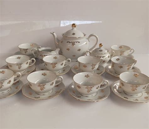 Mitterteich - Tea set for 10 (23) - Porcelain - Catawiki