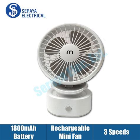 Mistral Usb Rechargeable Mini Fan Macd35