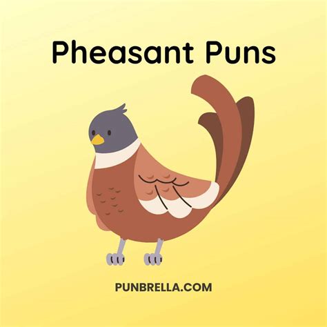 190 Pheasant Puns That Will Leave You Pheasantly Surprised