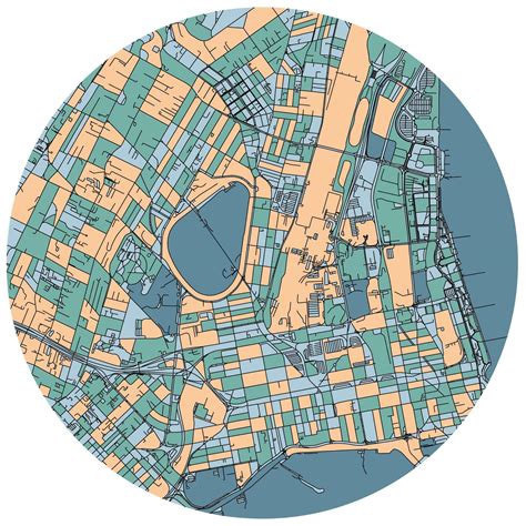 Durban South Africa,city centre,accurate map,Urban detail Streets Roads