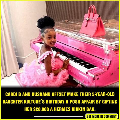 Cardi B And Husband Offset Make Their 5 Year Old Daughter Kultures