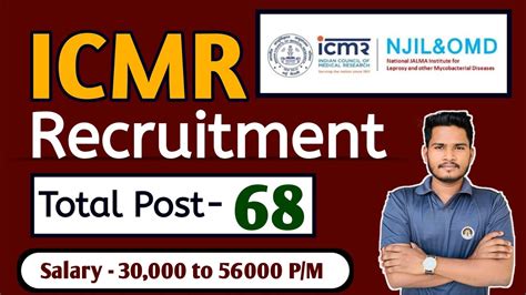 ICMR Technical Assistant Recruitment 2023 ICMR VACANCY Total Posts