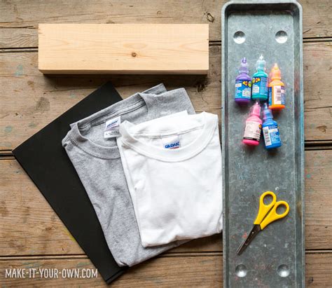 Back To School Foam Stamped Shirts