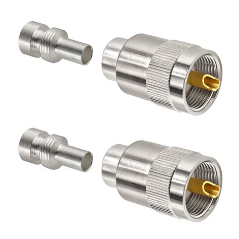 Amazon XRDS RF PL259 Coax Connectors UHF Male Solder Coax