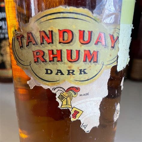 Tanduay Rhum Dark Rhum Damaged Label 750ml Food And Drinks Beverages On