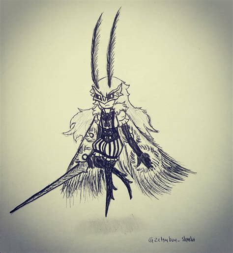 Moth Knight by Zetsubou-shachi on DeviantArt