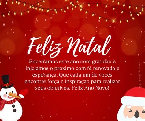 Mensagem de natal para funcionários 70 mensagens de Natal